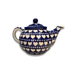 264 Bunzlau Theepot 0,9L 375EX Blue Valentine 264 Bunzlau Theepot 0,9L